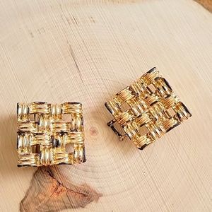 Vintage Goldtone 2 PC. Belt Buckle